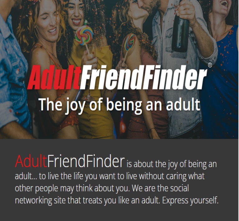 Adult Friend Finder Mobile sample screen